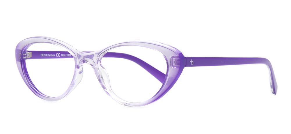 BENX FANTASIA Eyeglasses Teenage Woman Cateye Full-Rimmed Grilamid (TR90) Unfiltered BXFNTS 1358-C.08